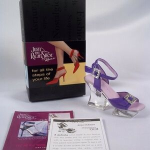 Just the Right Shoe by Raine NIGHT FEVER PLUM 2003
